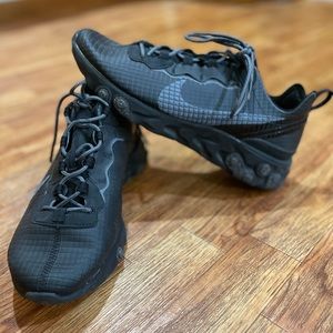 Black Nike React Mens Shoes
